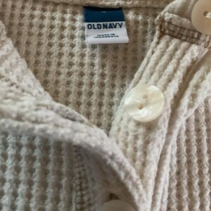 Old Navy shirt blouse top long sleeve winter snow thermal warm skiing